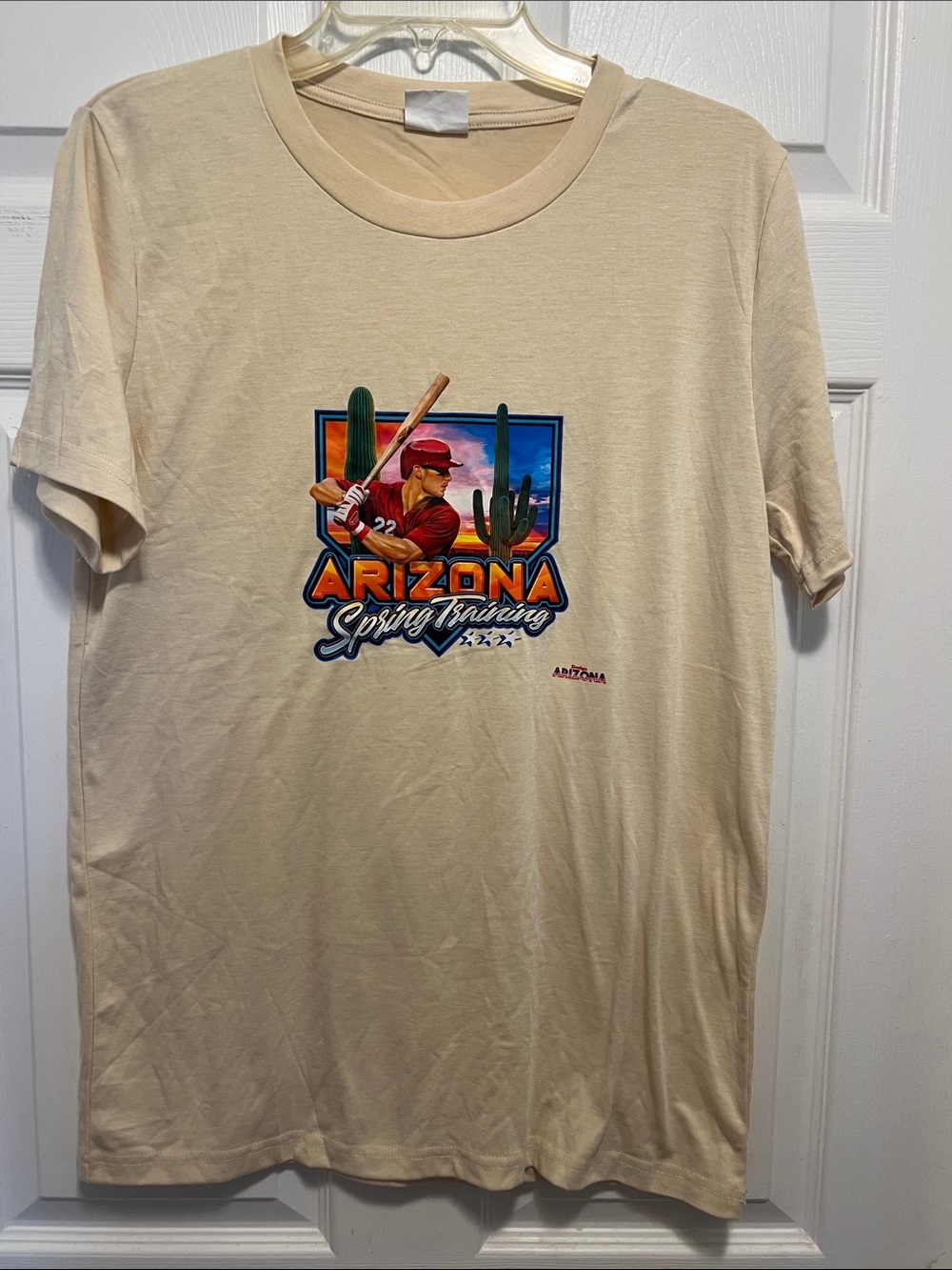 Arizona Spring Training Men's Graphic Tee - Cream